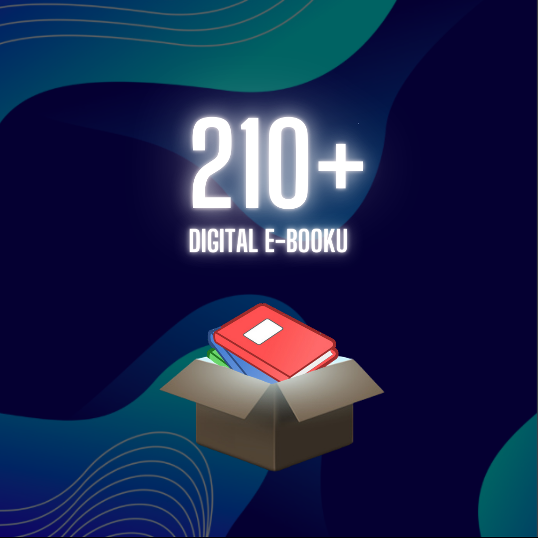 210+ Digital E-booků